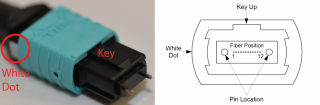 Fiber Optic MPO Connector Cable and Polarity