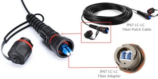 IP67 Connector Rating for Waterproof Fiber Patch Cables
