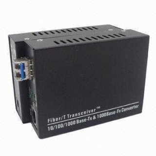 1000Base 1SFP+1RJ45 Ports Gigabit SFP Fiber Media Converter