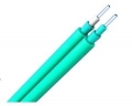 10G OM3 50/125um Multimode Duplex Zipcord Tight Buffer LSZH Indoor Fiber Optic Cable