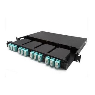 12/24 Fiber MTP/MPO 8 Cassettes Port High Density Patch Panel