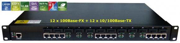12 Fiber Port &12 UTP lan port Fiber optic ethernet switch ,Fiber Media Converter  12 Fiber Port &12 UTP lan port Fiber optic ethernet switch ,Fiber Media Converter