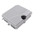 12 port Indoor / Outdoor Wall Mounted Fiber Access Termination FTTH Optical Fiber Distribution Box Enclosure