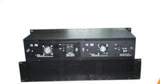 14 slots fiber media converter rack chassis with DC -48V dual power supply
