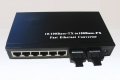 2 Fiber Port &6 UTP lan port Fiber optic ethernet switch Fiber Media Converter