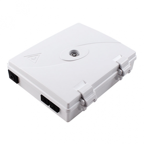 2 port Indoor SC Wall Mounted Termination Enclosure FTTH Optical Fiber Distribution Box  2 port Indoor SC Wall Mounted Termination Enclosure FTTH Optical Fiber Distribution Box