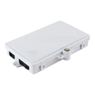 2 port Outdoor / Indoor SC Wall Mounted Termination FTTH Optical Fiber Distribution Box Enclosure
