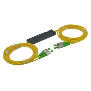 2x2 Singlemode Dual Window FBT Coupler With FC/APC Connector ABS Box Type