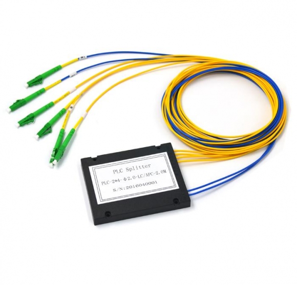 2x4 Fiber Optic PLC Splitter ABS Module 2.0mm