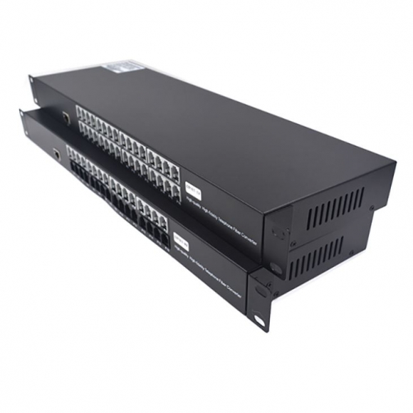 32 Channels Telephone Over Fiber Extender+Ethernet  32 Channels Telephone Over Fiber Extender+Ethernet
