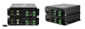 4 Channel Video & 4 Bi-Directional Data & 4 Bi-Directional Audio to Fiber SM 20km Optical Video Multiplexer