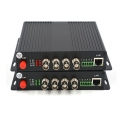 4 Channels HD SDI Video Audio Ethernet over Fiber Optic Transmitter
