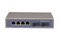 4 Port PoE + 2 Port SC Enhanced POE Switch