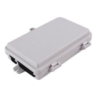 6 port Indoor / Outdoor Wall Mounted Termination FTTH Optical Fiber Distribution Box Enclosure