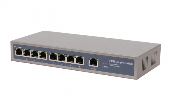 9 Port FE/Gigabit POE Power Supply Switch  9 Port FE/Gigabit POE Power Supply Switch