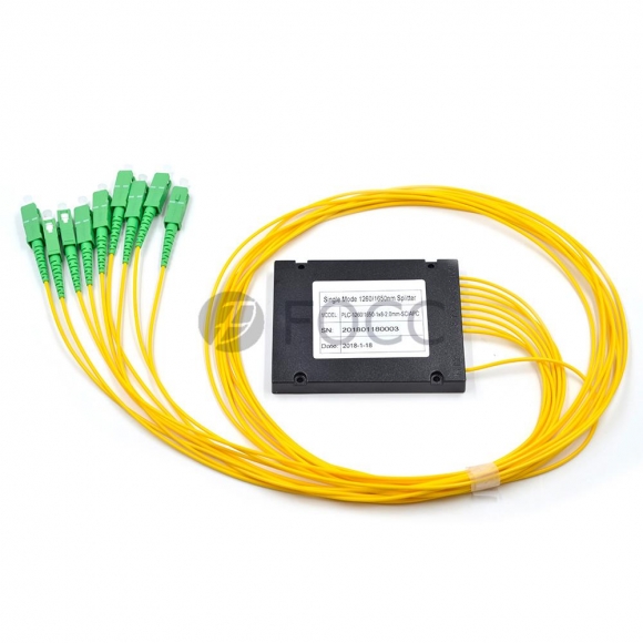 ABS PLC Splitter 1x8 Optic Splitters SC APC