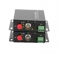 CCTV Video to Fiber 1-Channel RS485 Video Transmitter/Receiver fiber optic vedio converter