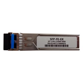 Cisco GLC-FE-100EX Compatible 100BASE-EX10 SFP 1310nm 40km DDM/DOM Fiber Optic Transceiver