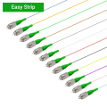 FC/APC 12 Fiber Pigtail|Single Mode G657.A2|0.9mm