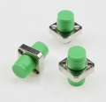 FC/APC To FC/APC Adapter SM Simplex Rectangle Fiber Optic Coupler