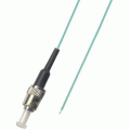 FC Splice On Fiber Optic Pigtail Multimode OM3 Aqua, 3 Meters