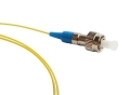 FC Splice On Fiber Optic Pigtail Singlemode, Yellow, 3 Meters