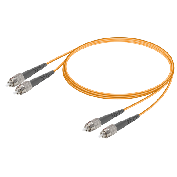 FC/UPC-FC/UPC|Multi Mode G651.OM1 Duplex Patch Cord|2.0x4.1mm  FC/UPC-FC/UPC|Multi Mode G651.OM1 Duplex Patch Cord|2.0x4.1mm