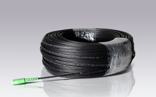 SC Flat Drop Cable Patch Cord FTTH