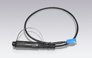 H Connector Optic SC/APC Outdoor Cable Assembly