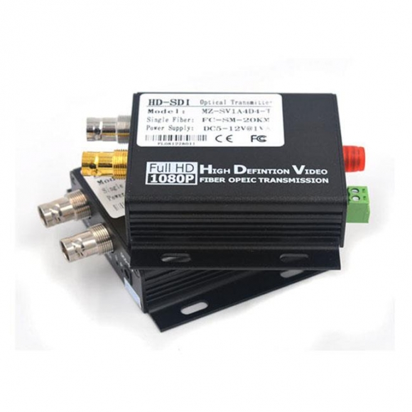 HD-SDI fiber Optical Media converter with RS-485 data