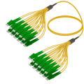 LC/APC-LC/APC|24 Fibers Fanout|Single Mode G657.A2|3.0/1.8mm