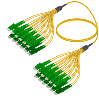 LC/APC-LC/APC|24 Fibers Fanout|Single Mode G657.A2|3.0/1.8mm