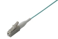 LC Splice On Fiber Optic Pigtail Multimode OM3 Aqua, 3 Meters