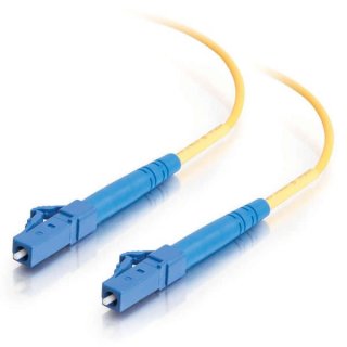 LC to LC UPC Duplex OS2 Single Mode 2.0mm PVC Fiber Patch Cable