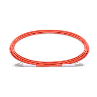 LC To LC UPC Simplex Multimode OM1 62.5/125 Fiber Patch Cord