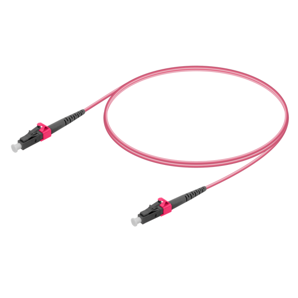 LC/UPC-LC/UPC|Multi Mode G651.OM4 Simplex Patch Cord|2.0mm