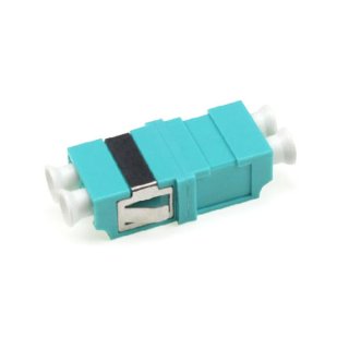 LC/UPC To LC/UPC Adapter MM OM3 Duplex Fiber Optic Coupler