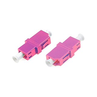 LC/UPC To LC/UPC Adapter MM OM4 Simplex Fiber Optic Coupler