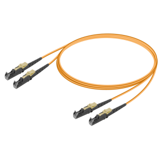 LSH/UPC-LSH/UPC|Multi Mode G651.OM2 Duplex Patch Cord|2.0x4.1mm