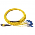 12 Core MPO MTP TO LC Harnesses Cables SM OS2