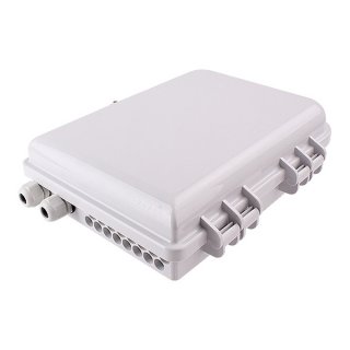 Outdoor Fiber Optic Distribution Box 16 port SC LC Wall Mount