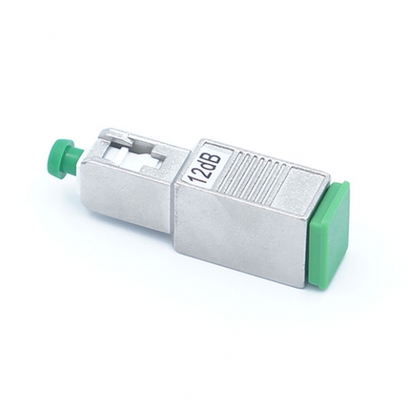 SC/APC Fiber optic Attenuator, Male to Female, 1~25dB  SC/APC Fiber optic Attenuator, Male to Female, 1~25dB