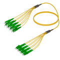 SC/APC-LC/APC|8 Fibers Fanout|Single Mode G657.A2|3.0/1.8mm