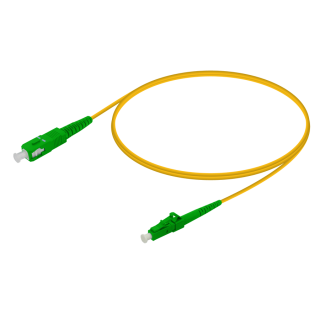SC/APC-LC/APC|Single Mode G657.A2 Simplex Patch Cord|2.0mm
