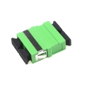 SC/APC To SC/APC Adapter Singlemode Duplex Fiber Optic Coupler
