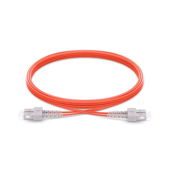 SC To SC UPC Duplex Multimode OM2 50/125 Fiber Patch Cord  SC To SC UPC Duplex Multimode OM2 50/125 Fiber Patch Cord