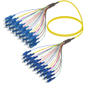 SC/UPC-LC/UPC|24 Fibers Fanout|Single Mode G657.A2|3.0/0.9mm