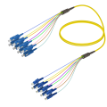 SC/UPC-LC/UPC|8 Fibers Fanout|Single Mode G657.A2|3.0/0.9mm
