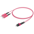 SC/UPC-LC/UPC|Multi Mode G651.OM4 Duplex Patch Cord|2.0x4.1mm