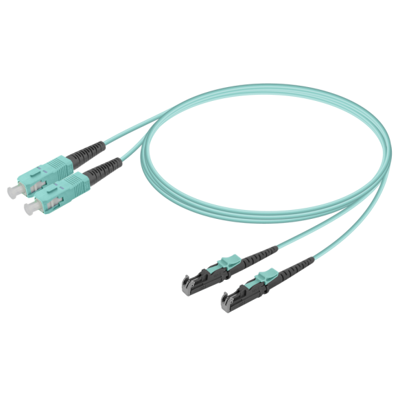 SC/UPC-LSH/UPC|Multi Mode G651.OM3 Duplex Patch Cord|2.0x4.1mm